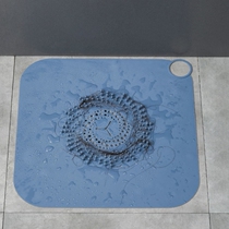 Floor drain cushion silicone anti-blocking floor drain cover toilet bathroom sewer hair filter hair deodorant sealant