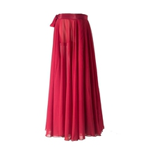 Lights in the Chinese performance clothing to know whether dance da bai qun lace-up one-piece chiffon lian xi qun dancers of