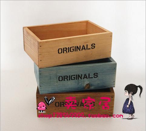Multi-meat plant flower pot wood box grid wooden multi-meat flower pot creative solid wood table containing wood box