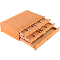 Boîte de rangement pour pastels à lhuile de couleur lourde grattoir à papier pour peinture ensemble doutils pour ruban de papier spécial sans danger pour les enfants palette de bricolage non toxique 36 couleurs 48 ​​chevalets de bureau portables pliables planche à dessin