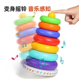 Игрушка для раннего возраста, башенка, дженга, колечки, 0-1-3 лет, раннее развитие, 12 мес.