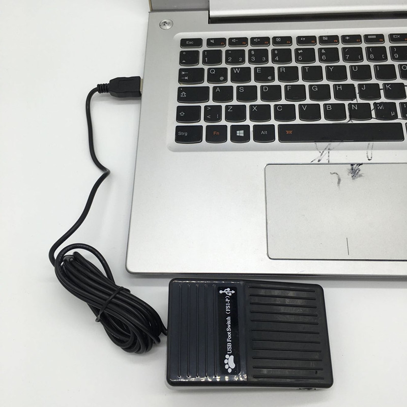 USB one foot switch keyboard game picture B supergastroscope PACS system pedal switch controller