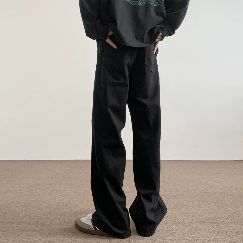 [Yunqi Hao Yiran Endorsement] GENIOLAMODE off-white cotton work casual pants men's spring and summer straight pants