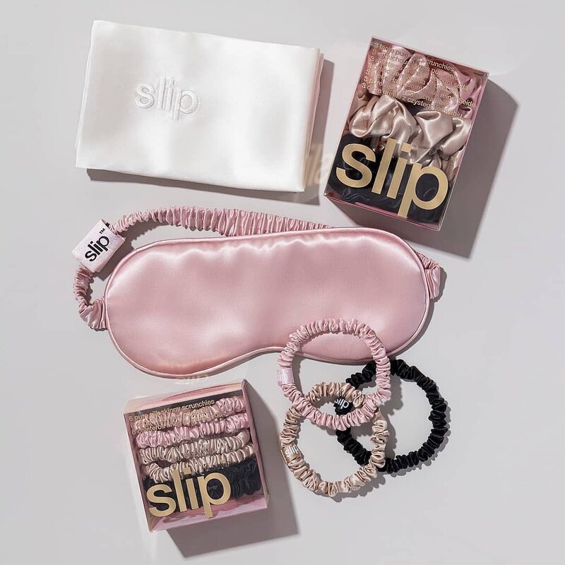 Meidai In-Stock Slip Silk Hair Ties, 3 Pieces, 6 Pieces, 4 Pieces Pack, Pink Gold, No Trace, Zhang Xiaohui, Jennie