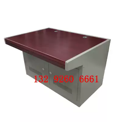 Dual triple monitoring console network Cabinet platform command center monitoring station computer room multi-link console