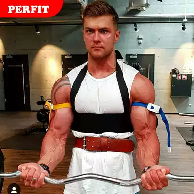 Biceps training board Dumbbell barbell gym equipment biceps frame arm trainer curved lift plate