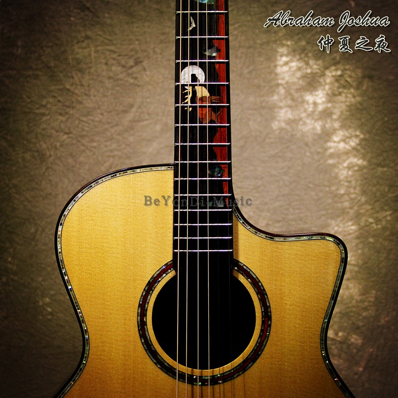 Abraham Joshua Midsummer Night 40 41 1 1Tmini inch full veneer acoustic guitar