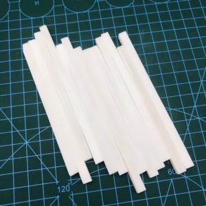 Cow Bone Strips 100×6×6mm Hairpin Ring-Shaped Needle Blanks Accessories DIY Carving Raw Materials Birdcage Musical Ins