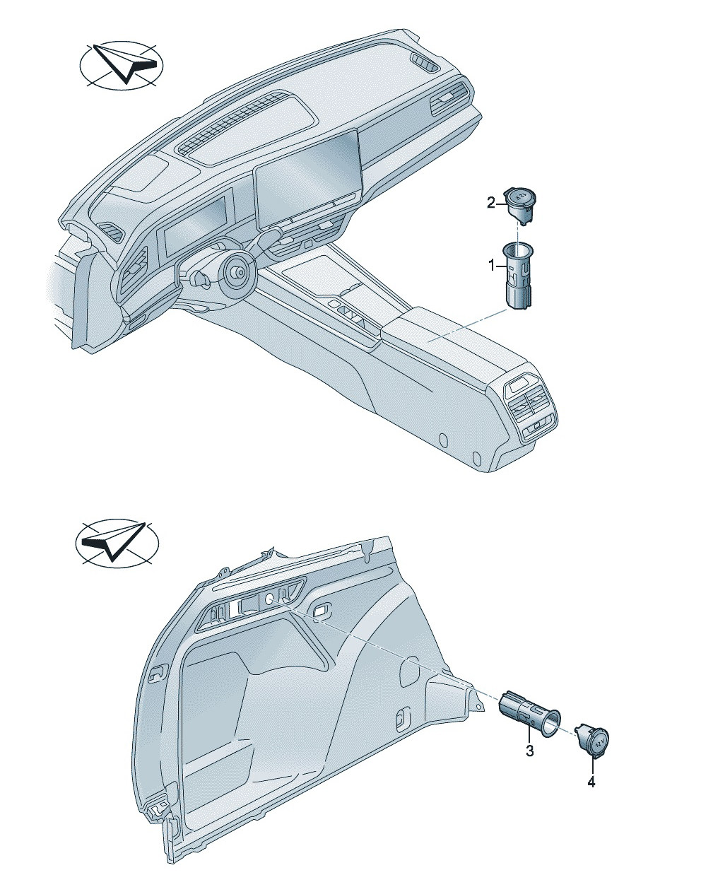 BMW i Vision Circular 电子设备 插座
