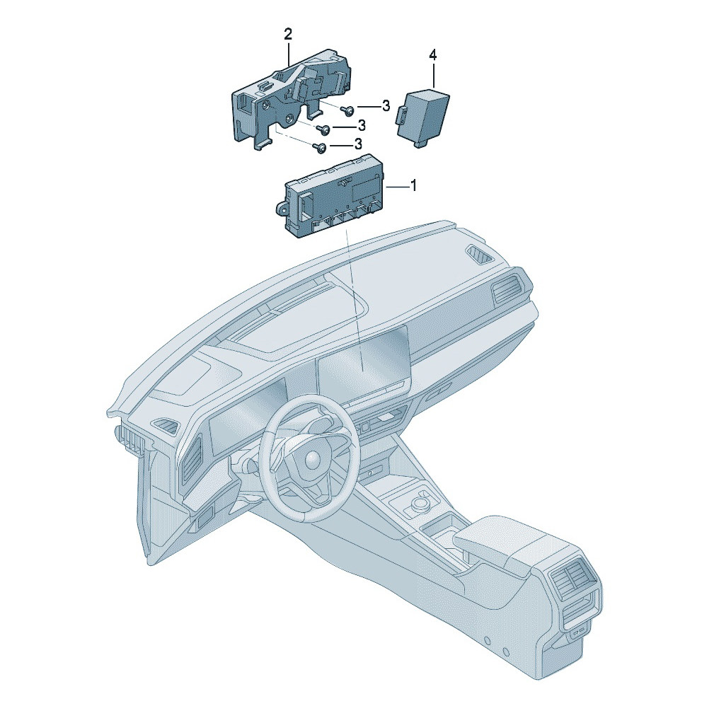 赛豹III 电子设备 空调器控制单元
