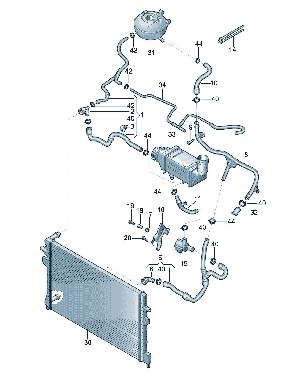 欧陆 发动机 冷却剂冷却