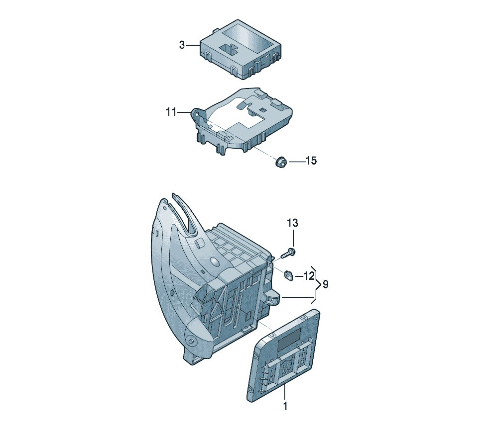 长安神骐T10新能源 电子设备 网关和车载电网控制单元（BCM）
