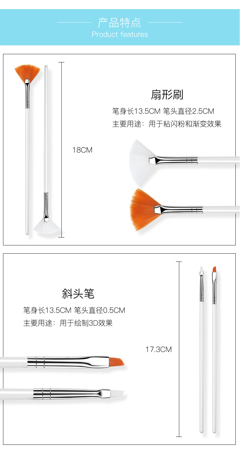 Bộ cọ vẽ Bộ đầy đủ của dòng bút Bút trị liệu Pen Point Drill Pen Painted Pen Nail Art Vẽ Pen Tool Set - Công cụ Nail bút vẽ nail