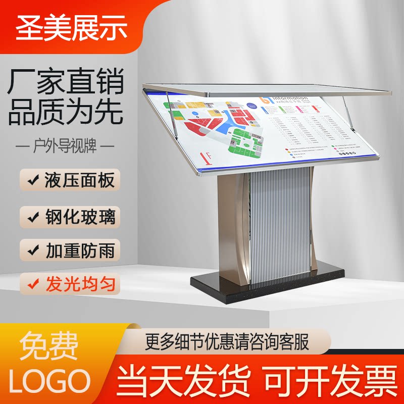 屋外自立型看板、ウォーターサイン、フロアガイドサイン、サイトプラン索引、ロビーサイン。