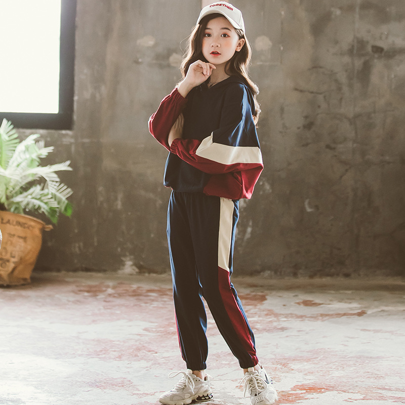 Children's suit 2021 new children's spring and autumn sportswear long sleeve foreign school uniform for men and women