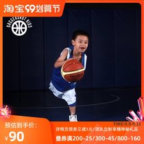 DaggerShot childrens basketball jersey basketball suit custom set team uniform single double-sided basketball shirt training suit 02