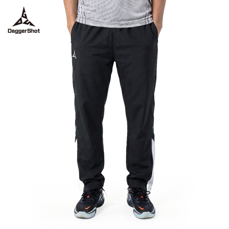 Daggershot American-Style Jogger Pants Men's Basketball Pants Summer Loose Breathable Side Button Pants Quick-Drying Long Pants