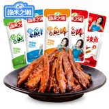 Хунань специализированная рыбалка рис Хунан Время Пряная рыба Палка 12 г острая рыба маленькая рыба небольшая рыба закуски с закусками оптом