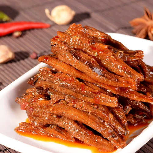 Хунань специализированная рыбалка рис Хунан Время Пряная рыба Палка 12 г острая рыба маленькая рыба небольшая рыба закуски с закусками оптом