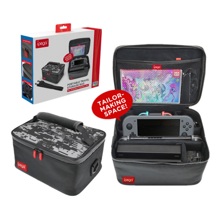 PG-9179 switch treasure bag storage bag NS switch host messenger bag multi-functional EVA storage bag