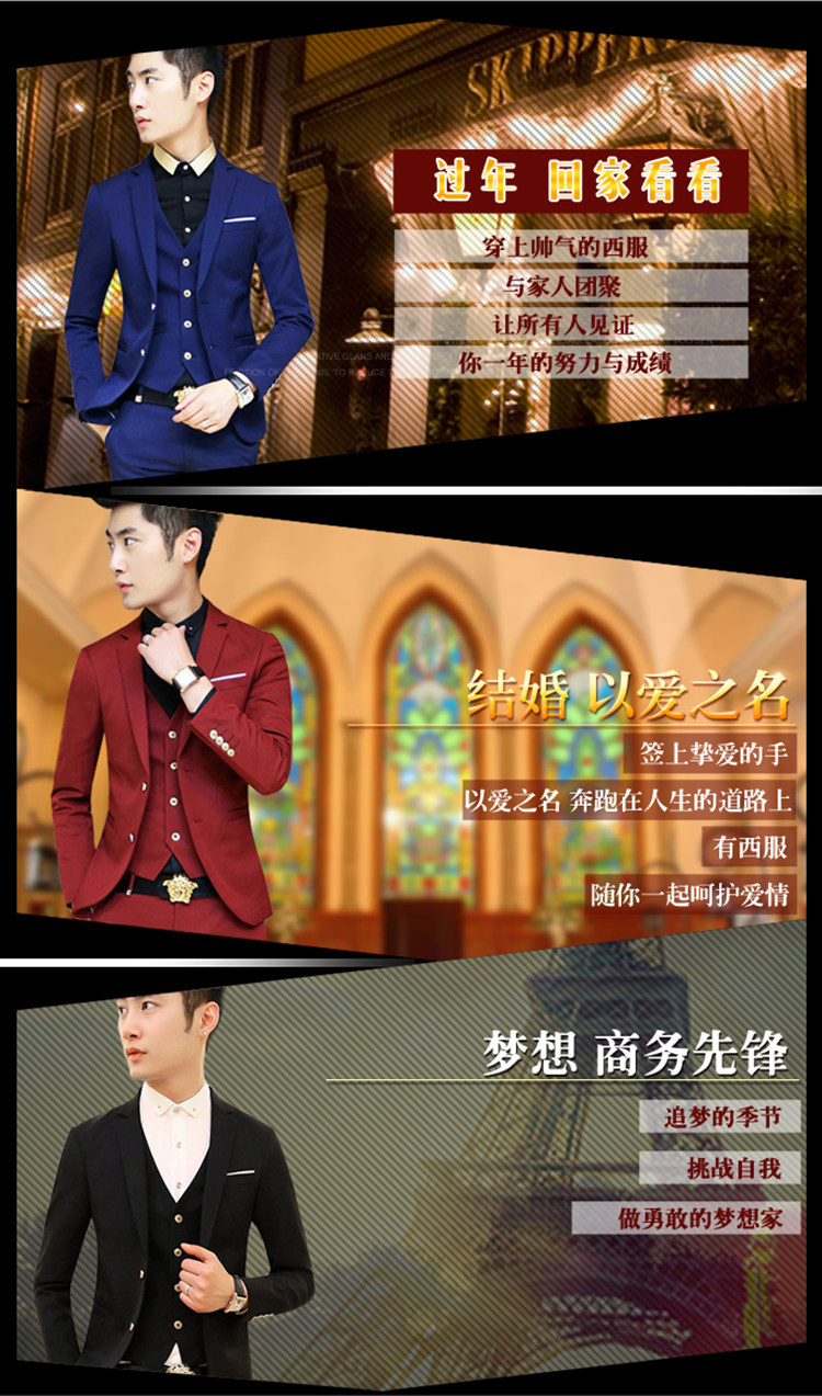 Costume homme en coton pour Quatre saisons - Ref 1556725 Image 10