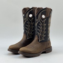41 5 44 46 47 size D round head knight riding boots western cowboy boots genuine leather embroidered sleeve mens boots