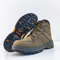 Middle Gang Head Layer Bull Leather Hiking Boots for short boots waterproof and warm non-slip 404344 5 46 47 yards