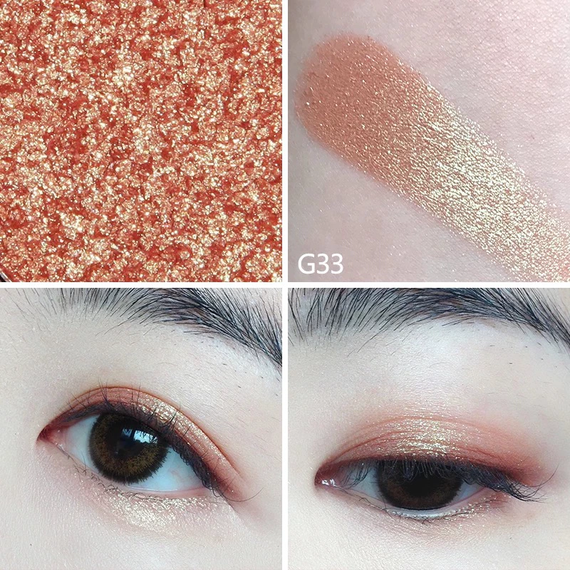 家 Spot Judydoll Orange Monochrom Eyeshadow Magnet thay thế Buckle Matte Pearlescent G99G33 - Bóng mắt