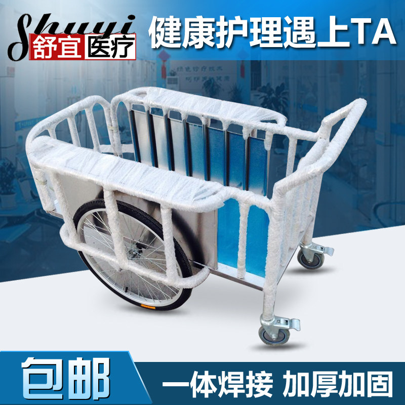 Factory price direct selling stainless steel delivery cart transporter trolley to be served REF7HF0Lyx