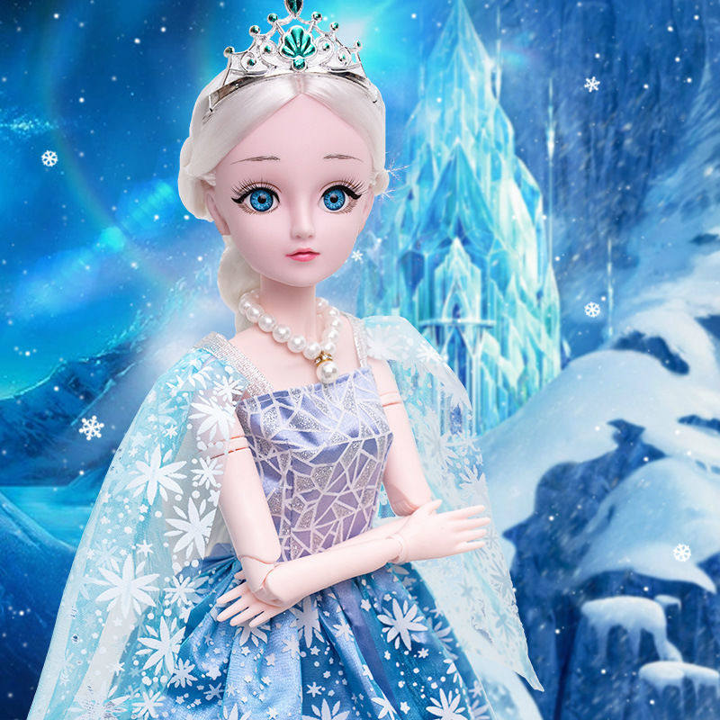 Doll 60cm set Queen dialogue charging girl toy gift box Barbie birthday gift