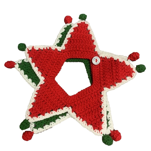 Шарф, трикотажный аксессуар ручной работы, чокер, колокольчик, слюнявчик, нагрудник, кот, домашний питомец, делается под заказ