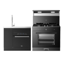 Perfect integrated sink frequency conversion dishwasher integrated 13 sets of layered washable integrated stove steam baked integrated JX06 XH09