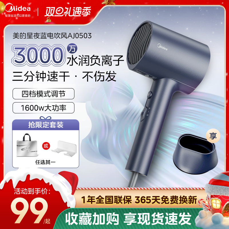 Beauty Hair Dryer Hair Care Negative Ion Home Large Wind Power Blow Wind Speed Dry Dorm Room With Student Wind Cylinder High Power-Taobao