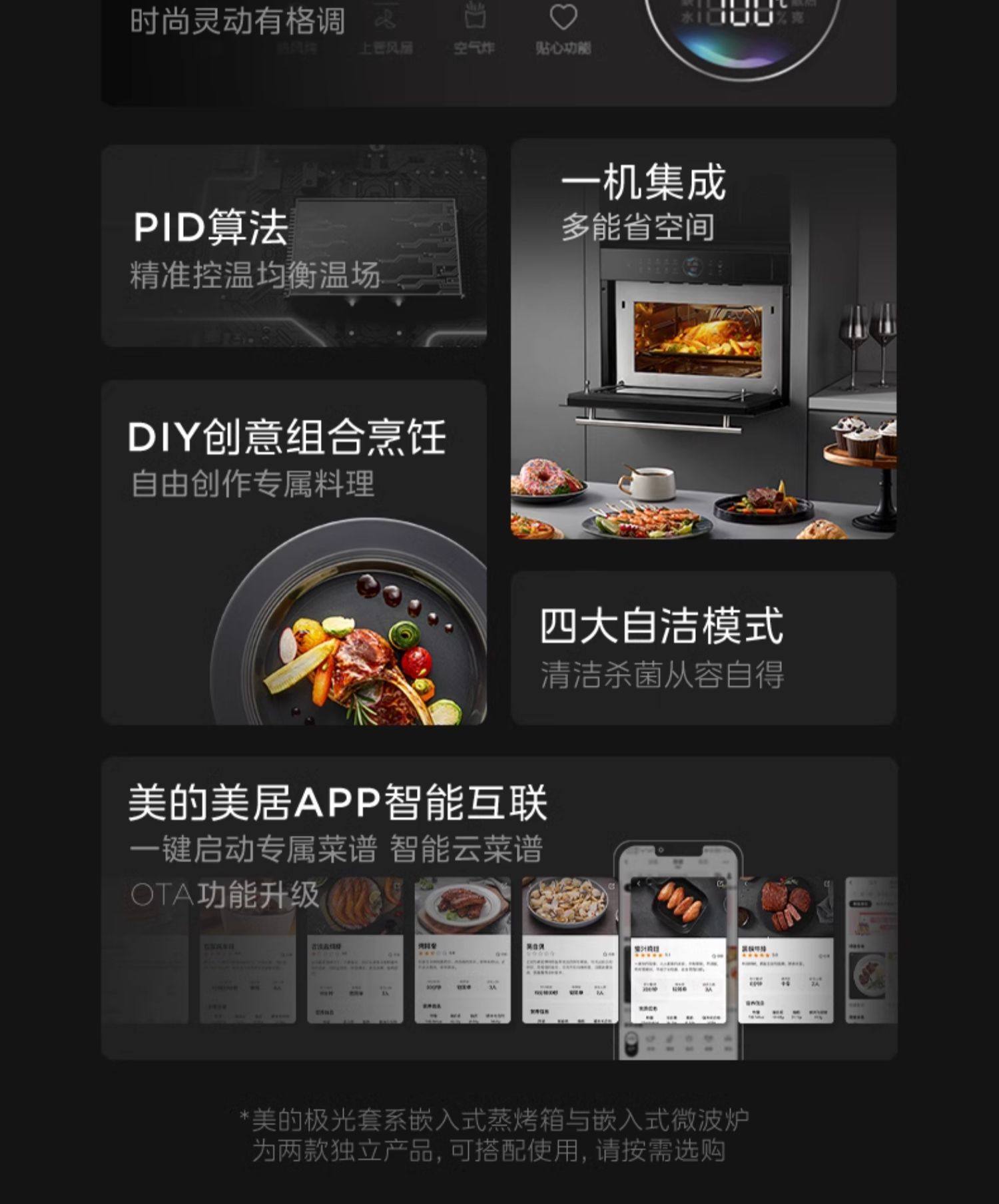 美的蒸烤一體機(jī)