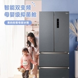 Midea 402L Многоуровневый французский холодильник+10 кг Полный автоматический домашний стиральная стиральная машина ледяной набор