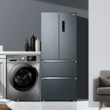 Midea 402L Многоуровневый французский холодильник+10 кг Полный автоматический домашний стиральная стиральная машина ледяной набор