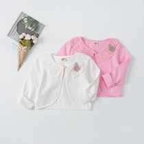 Girls summer outside princess shawl with skirt cloak baby cloak thin children's waistcoat baby coat