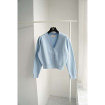 90716 South Korea Dongdaemun Cardigan Sweater Area Adorable-8258584 Atmosphere Sweet Simple Autumn and Summer