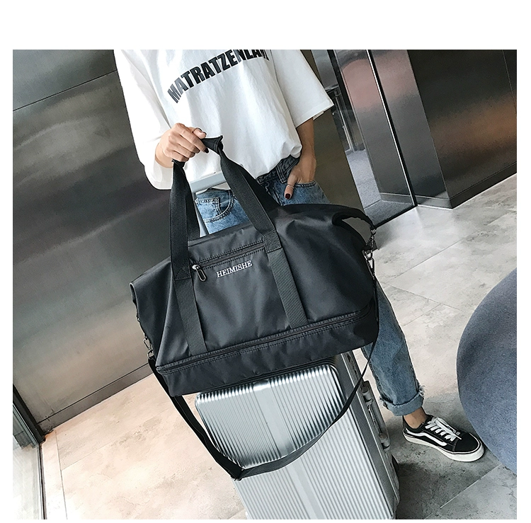 Túi du lịch công suất lớn nữ túi hành lý xách tay nam thể thao túi thể thao túi du lịch khoảng cách ngắn túi duffel túi