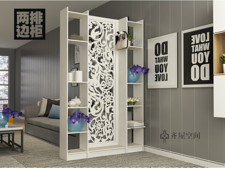 Tủ rượu Tủ phân vùng Tủ phòng khách Trung Quốc hiện đại Hai mặt đa chức năng Phòng tủ Nhà hàng Màn hình nhà bếp Đơn giản và hiện đại - Màn hình / Cửa sổ vách ngăn phòng thờ bằng gỗ