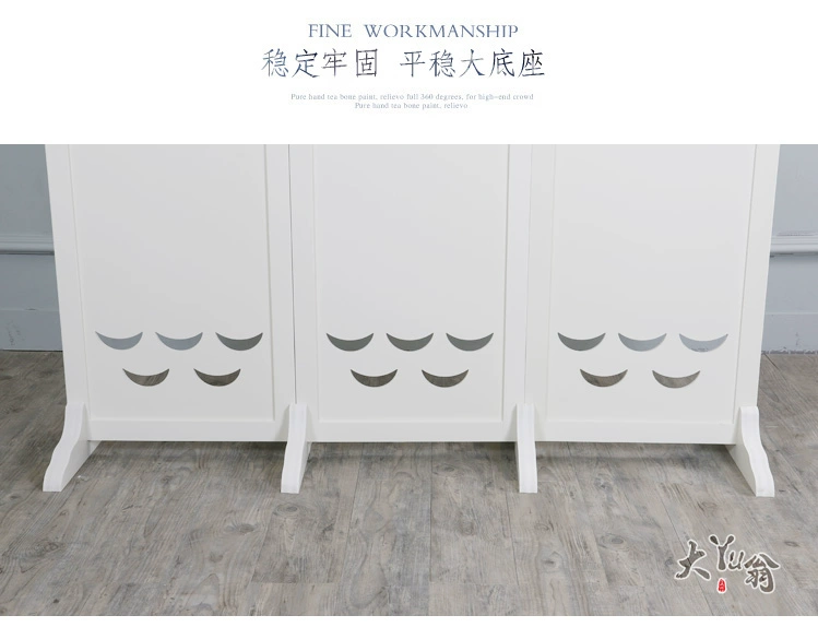 Màn hình hiện đại châu Âu phân vùng màn hình gấp phân vùng phòng khách thời trang phòng ngủ màn hình gấp di chuyển lâu đài màn hình hiên - Màn hình / Cửa sổ