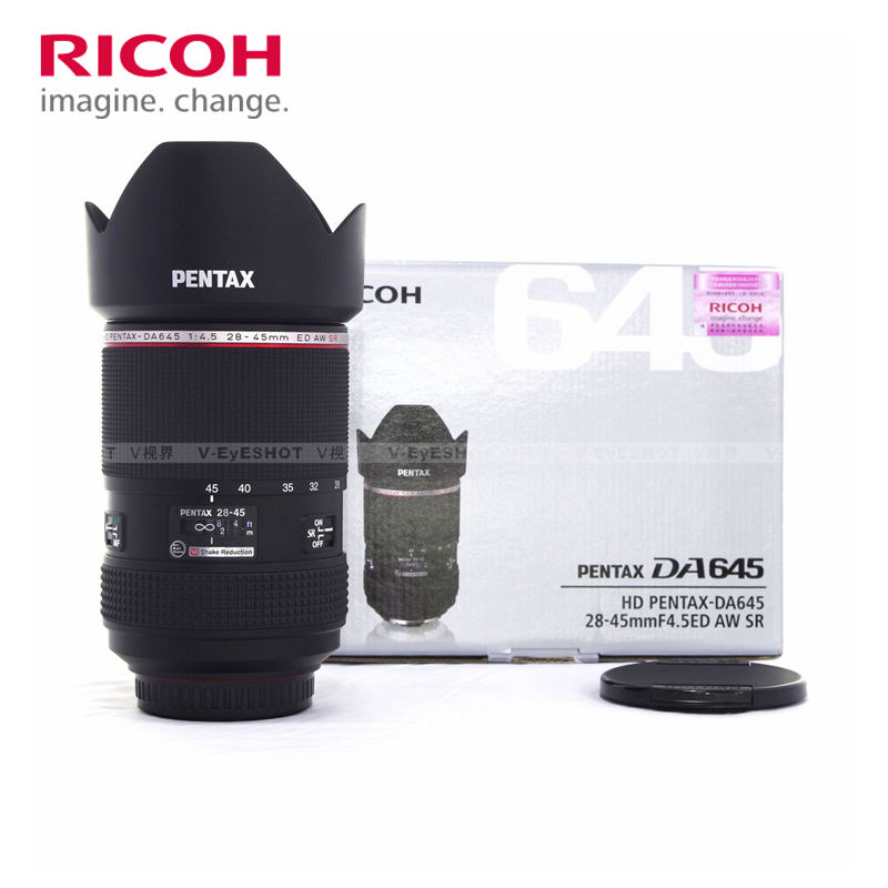 PENTAX Pentex DA645 DA645 28-45mm F4 F4 5-28-45 picture-wide wide-angle zoom lens