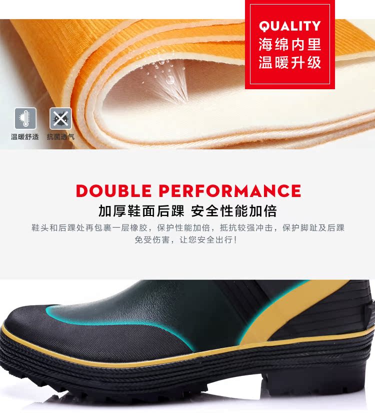 Chaussures - bottes caoutchouc homme LOSTLANDS - semelle caoutchouc - Ref 963137 Image 10