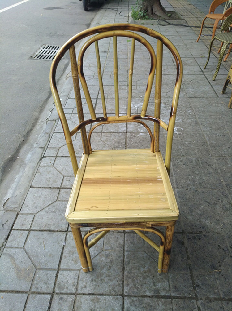 Bàn ghế tre tự nhiên Bàn ghế vuông Khách sạn bàn phở Bàn ghế ăn - Bộ đồ nội thất bộ bàn ghế phòng khách