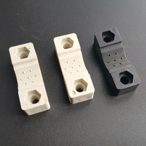 Single-link black optical cable fixing press block grey hard layering (39 * 14 * 12) Communication accessories
