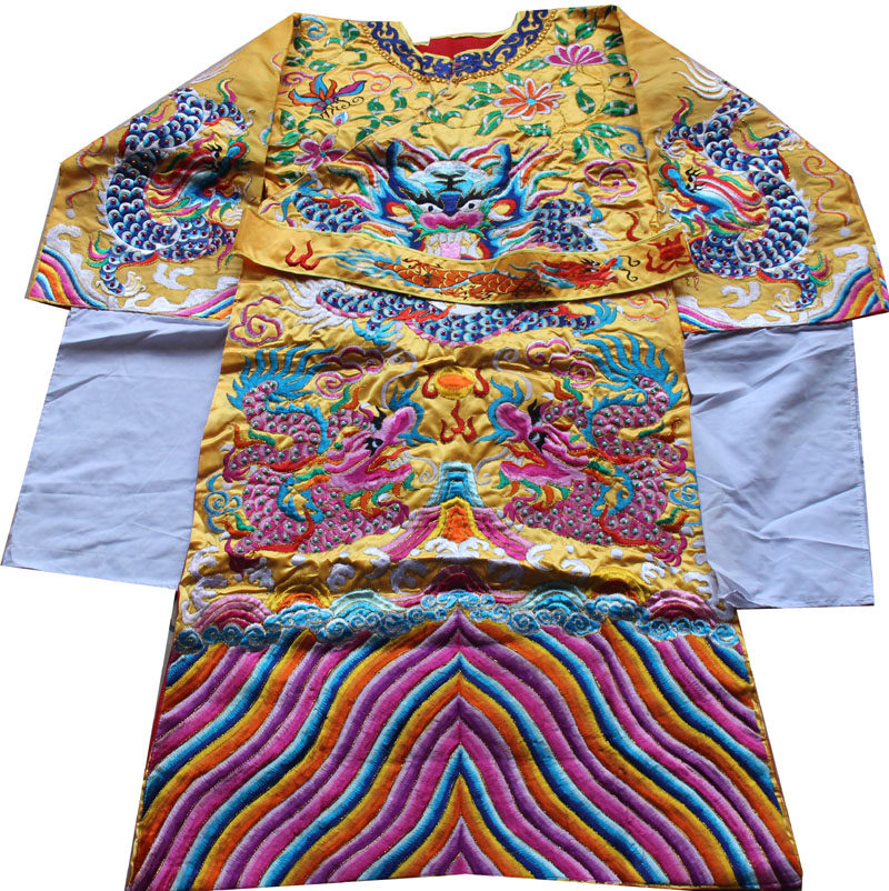 Tianlong Embroidery Plane Embroidered Mazu Soft Body Clothes Mazu Dragon Robe Soft Clothing Including Underwear Belt Shoes Offerings
