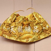 Sky Dragon Embroidered and Embroidered full gold grain paparazzi scallops Mazu Wang Ye Guan Gong Guan Dragon Gown Cape Custom