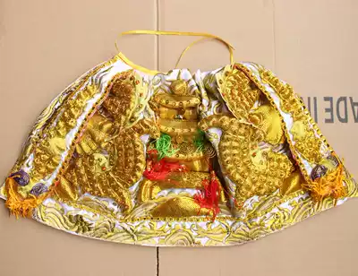 Taoist embroidery Tianlong embroidery Convex embroidery Floating dragon grain scale clothing Mazu Prince Guan Gong God clothing Dragon robe God cloak