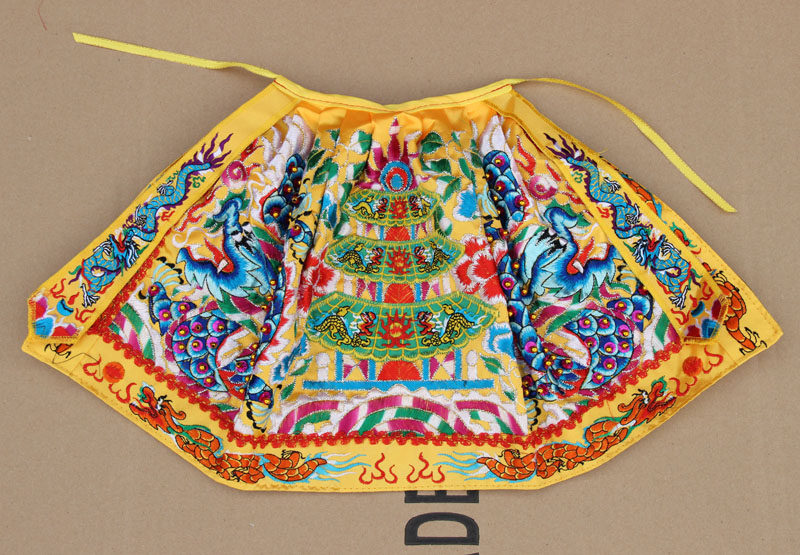 Tianlong embroidery electric onion flat embroidery dragon three-scale clothing