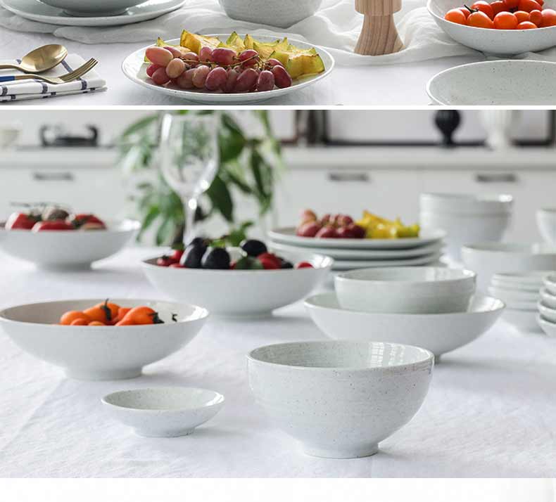 Creative ceramic tableware suit dishes household Nordic Japanese dishes new ipads porcelain bowl plate combination box